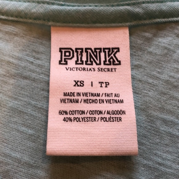 Pink Victoria Secrets sequin bling racer back - Picture 3 of 5